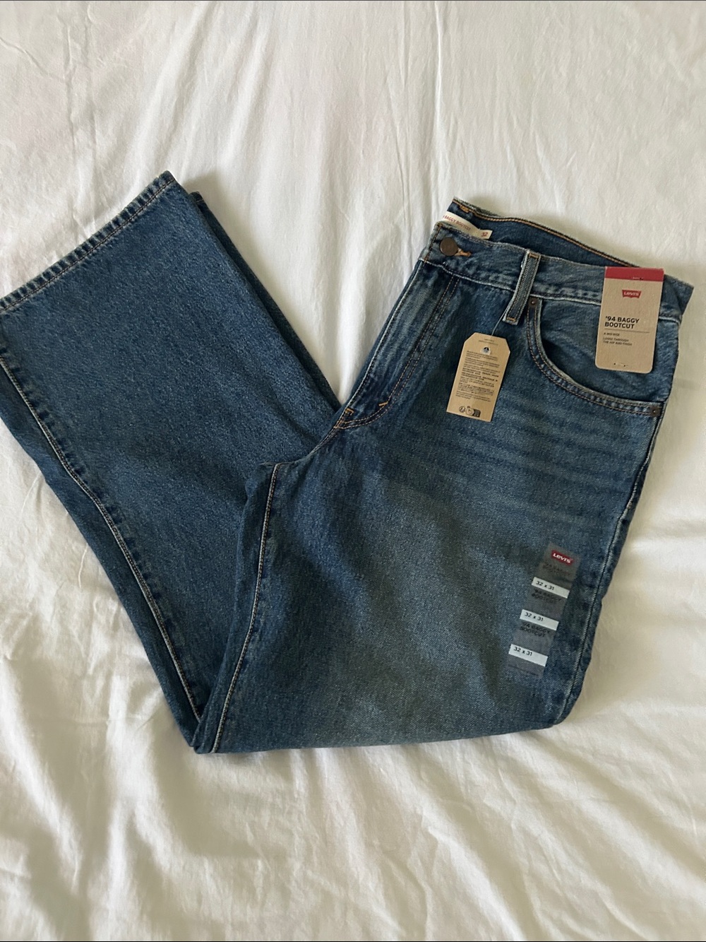 Levi's Men's Dark Blue Bootcut Jeans